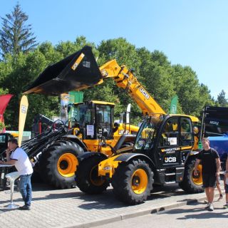 JCB 542-100 AGRI XTRA na výstavě Země živitelka 2025