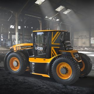 JCB Fastrac Two s rychlostním rekordem 217,568 km/h