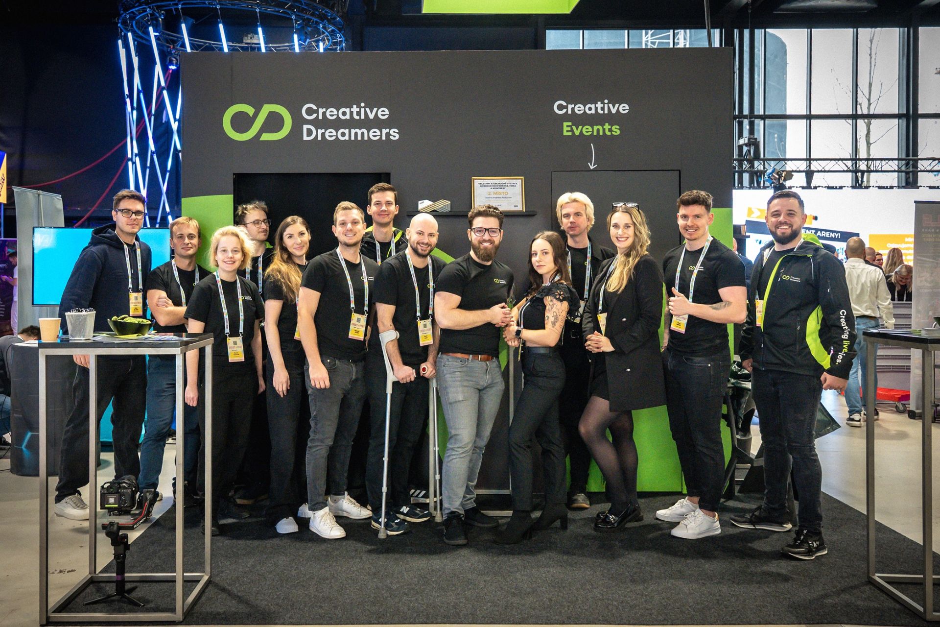 „Nechceme dělat akce, které si lidé jen pamatují. Chceme dělat akce, které lidem změní směr,“ prozradil CEO & Head of Sales agentury Creative Dreamers.