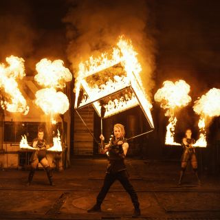 Aliatrix - visual entertainment agency - Ohnivé show