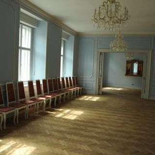 Hartigovský palác - Modrý sál