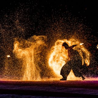Pyroterra - Fire & Light show - FIRESHOW PYROTERRA