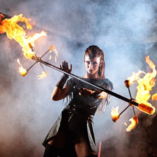 Aliatrix - visual entertainment agency - Ohnivé show