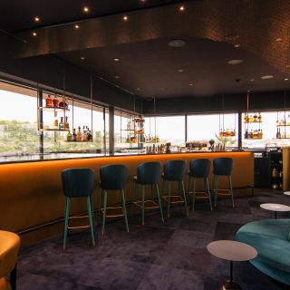 Casablanca Sky Bar s výhledem na Prahu