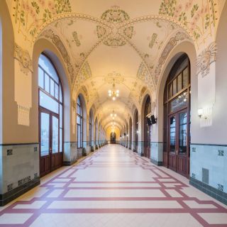 Foyer Café a Fantův sál - Sloupový sál