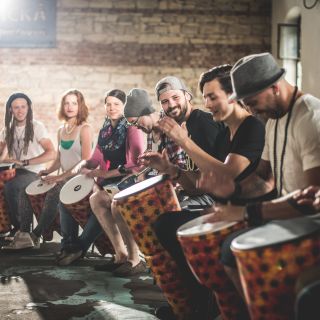 Tokhi & the Groove Army - Drum Circle bubnování