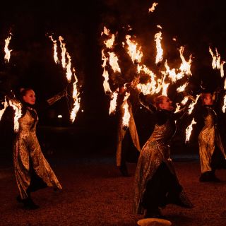 Arabesque Shows & Events - Ohnivá pyrotechnická show – Fire Show