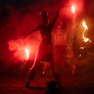 Aliatrix - visual entertainment agency - Ohnivé show