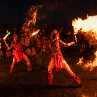 Aliatrix - visual entertainment agency - Ohnivé show