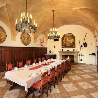 Hotel RŮŽE a OLDINN - Hodovní síň v Hotelu Růže
