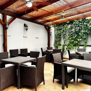 Bistro "U dvou kamarádů" - Zimní terasa