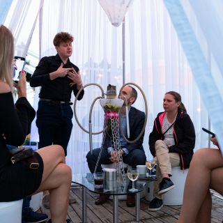 Vánoční večírek s MEDUSE shisha cateringem