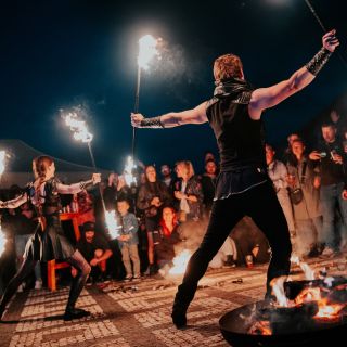 Aliatrix - visual entertainment agency - Ohnivé show