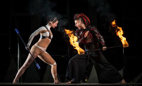 Pyroterra - Fire & Light show