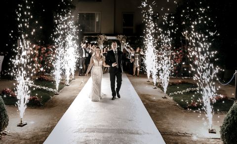 Romantická pyro-muzikální show