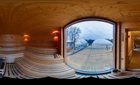 Sauna s venkovní terasou