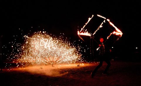 Ohnivá pyrotechnická show – Fire Show