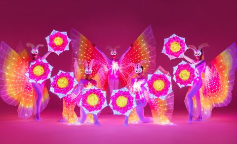 Světelná taneční show