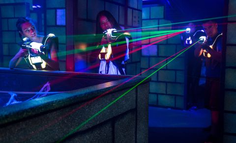 Mercuria Laser Game a Pixel Pankrác