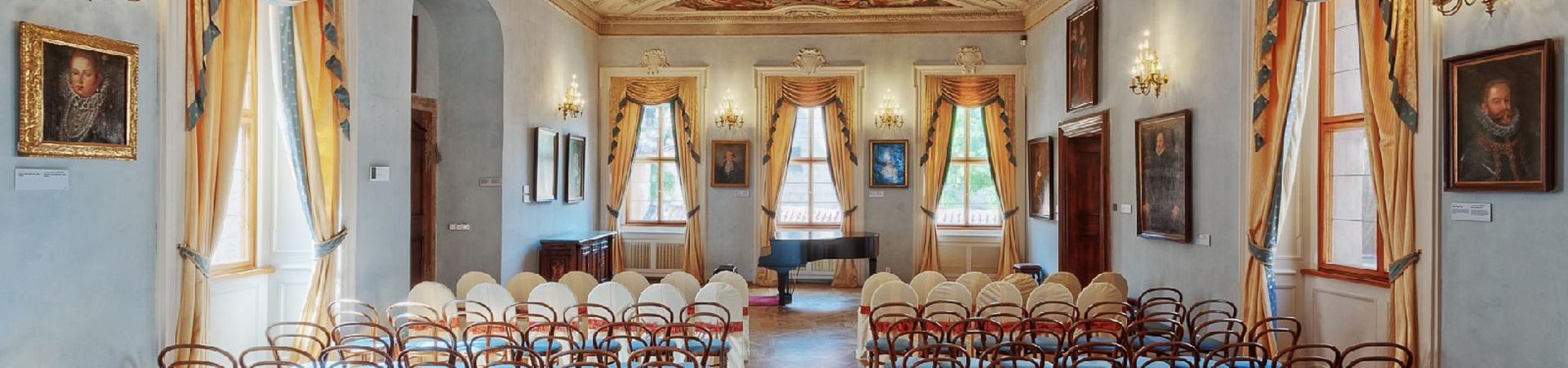 Lobkowiczký palác - Pražský hrad - Koncertní sál