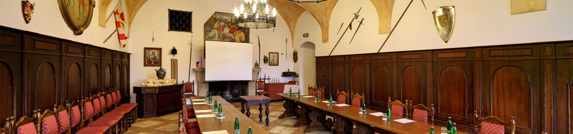 Hotel RŮŽE a OLDINN - Hodovní síň v Hotelu Růže
