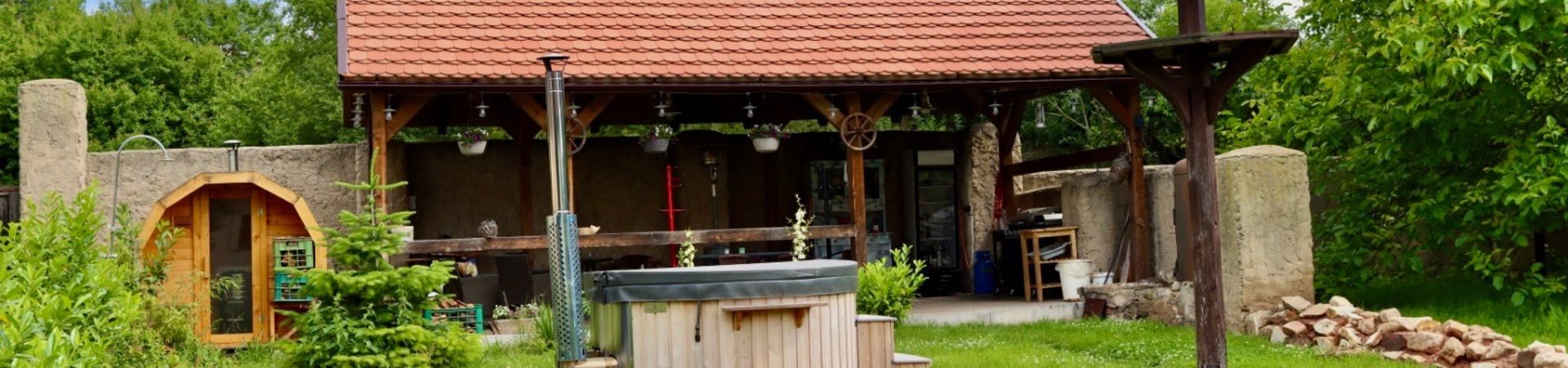 Resort Zelený grunt - Venkovní zahrada pro neformální aktivity