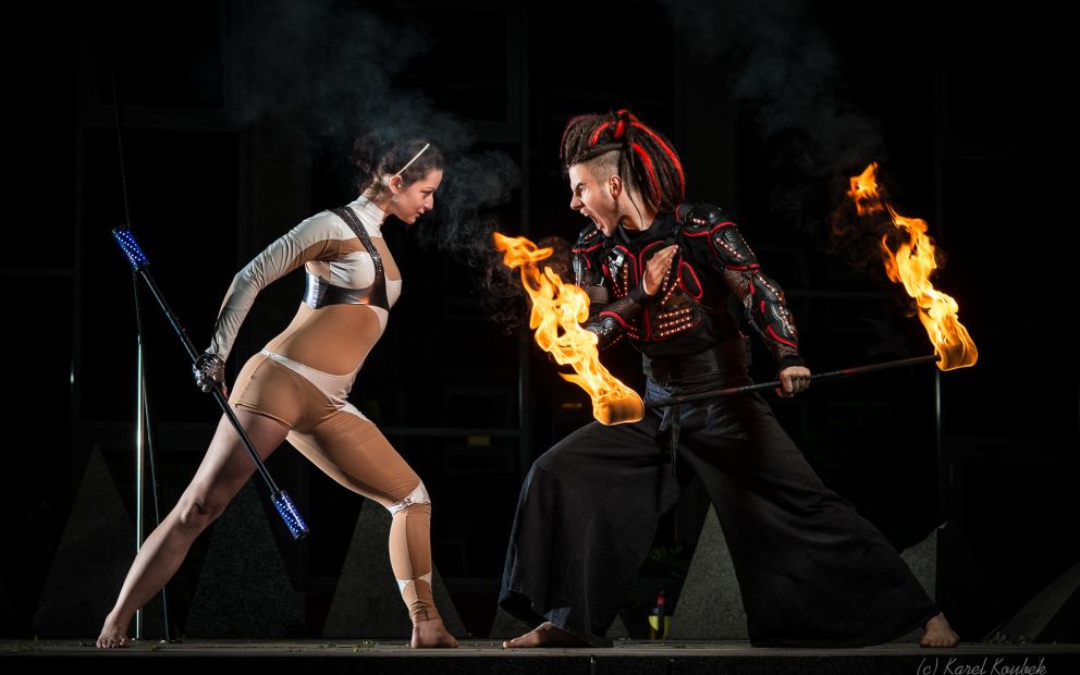 Pyroterra - Fire & Light show