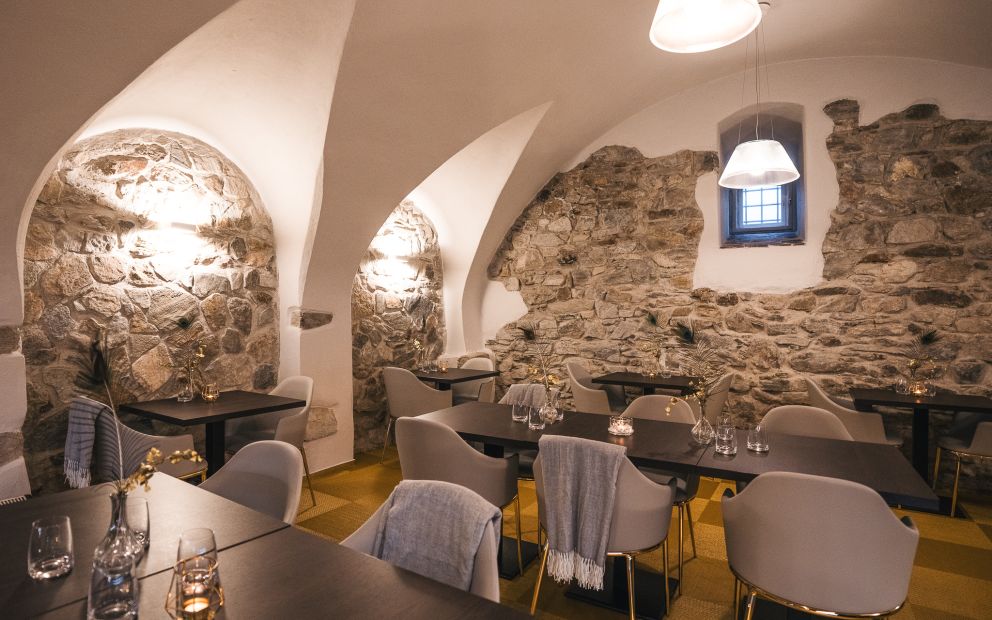 Bellevue Hotel Český Krumlov - Restaurace Le Jardin