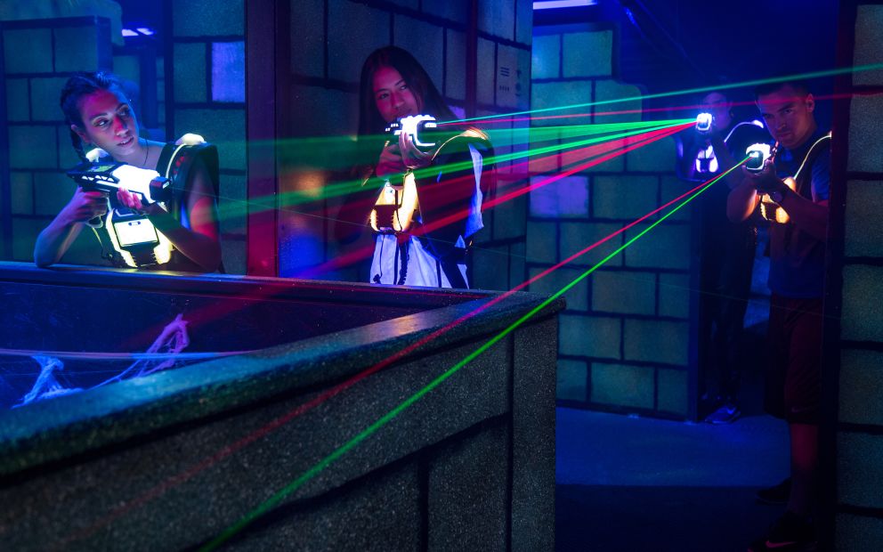 Mercuria Laser Game - Mercuria Laser Game a Pixel Pankrác