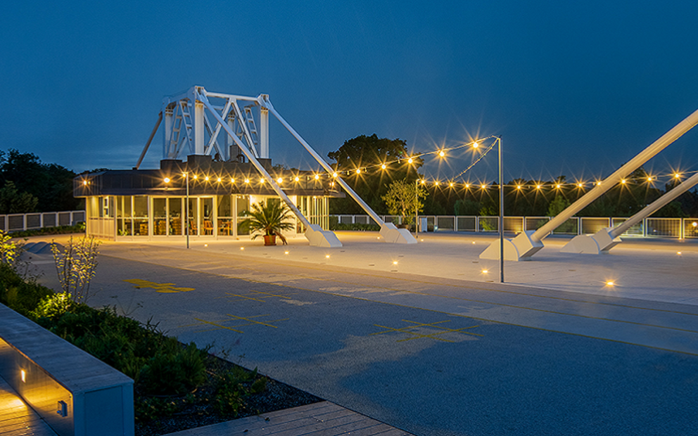 Výstaviště Praha - Terasy Křižíkových pavilonů