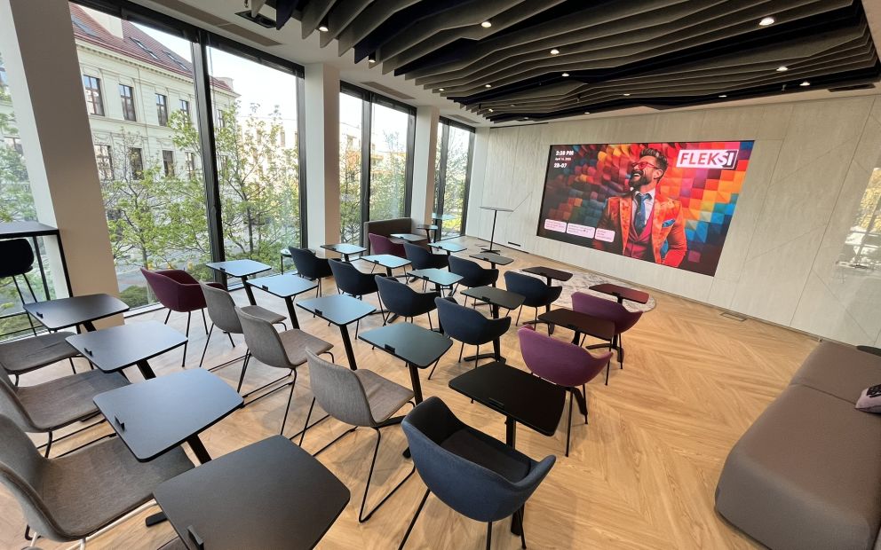 The Nest – školící a networkingový prostor FLEKSI Filadelfie