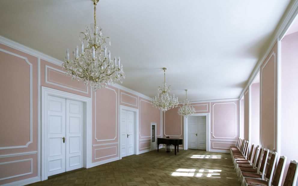 Hartigovský palác - Růžový sál
