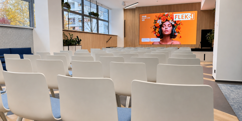 Konferenční centrum FLEKSI Budova B - Eventový prostor FLEKSI Budova B