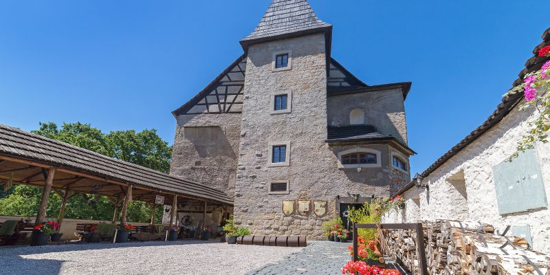 Hrad Vildštejn - Středověká restaurace