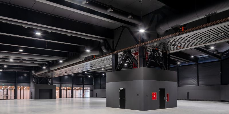 Výstaviště Praha - Velké Křižíkovy pavilony (B, E)