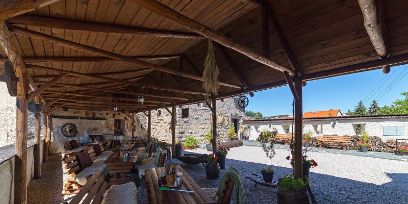 Hrad Vildštejn - Středověká restaurace