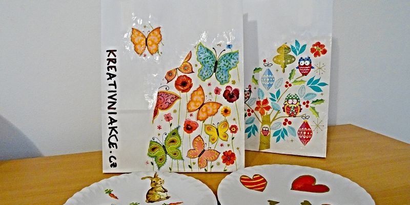 Decoupage – ubrousková technika - Decoupage – ubrousková technika