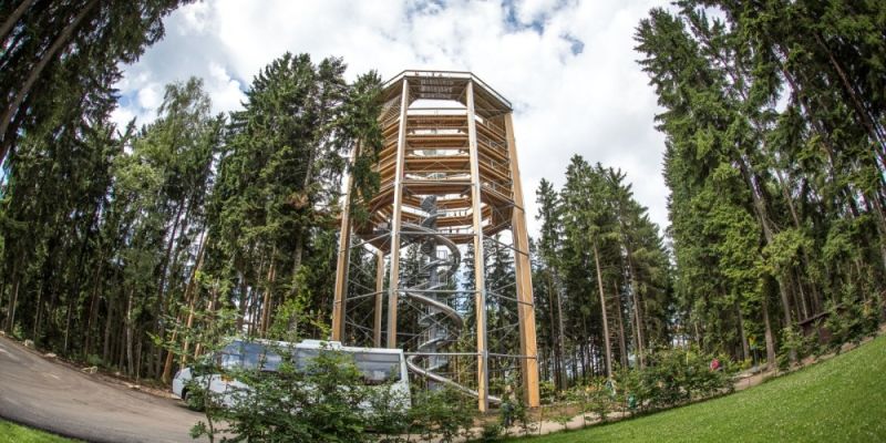 Stezka korunami stromů Lipno