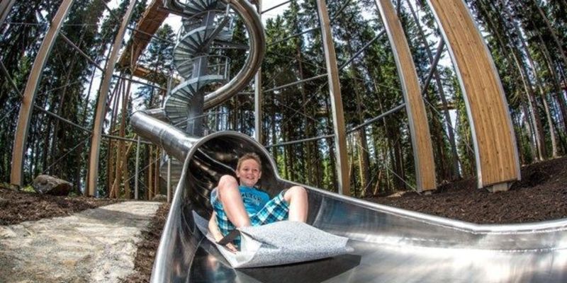 Stezka korunami stromů Lipno