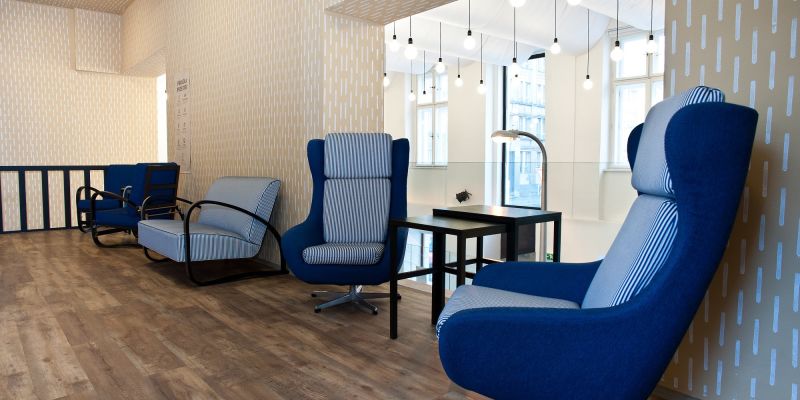 Impact Hub Ostrava - Modrá zasedačka