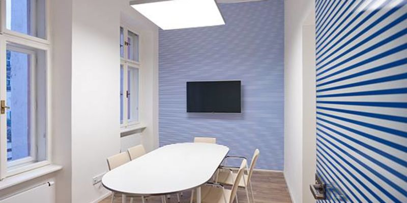 Impact Hub Ostrava - Modrá zasedačka