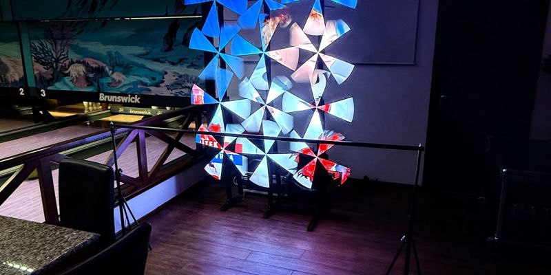 Velkoplošný 3D hologram