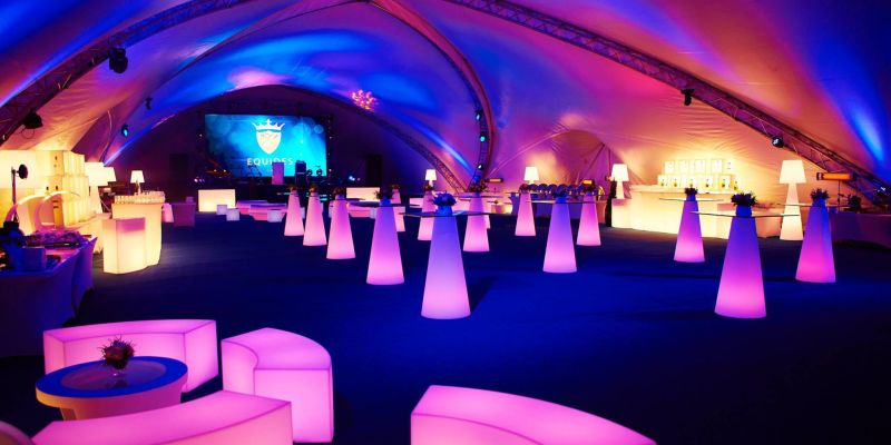 Svítící Párty Nábytek