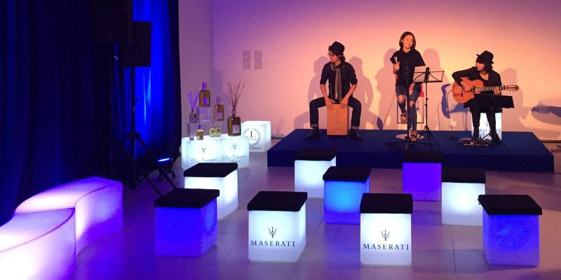 Svítící Párty Nábytek