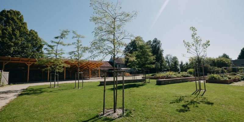 Panský dvůr Telč - Smyslová zahrada