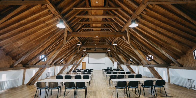 Panský dvůr Telč - Podkrovní sál