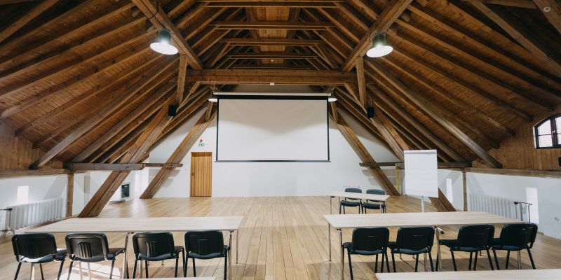 Panský dvůr Telč - Podkrovní sál
