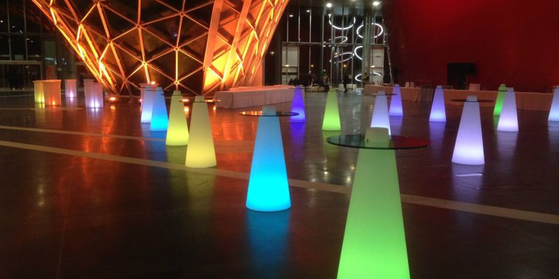 Svítící Párty Nábytek