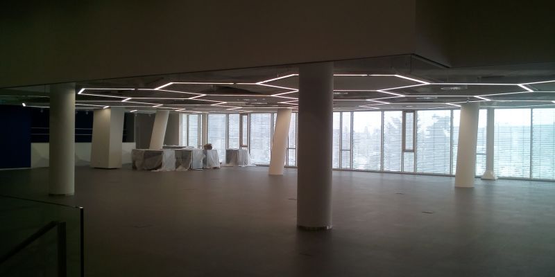 Cubex Centrum Praha měsíc před otevřením