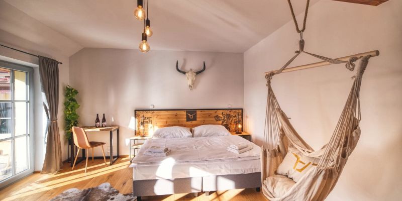 Pivní hotel Zlatá kráva - Stodola
